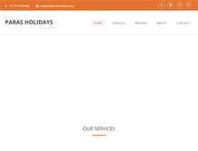 Tablet Screenshot of parasholidaysreviews.com